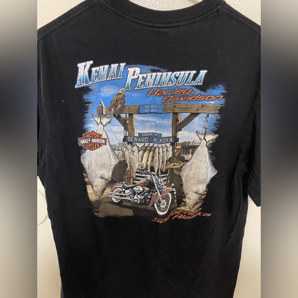 ✨Men’s Harley Davison Tee Size Large - Picture 6 of 7